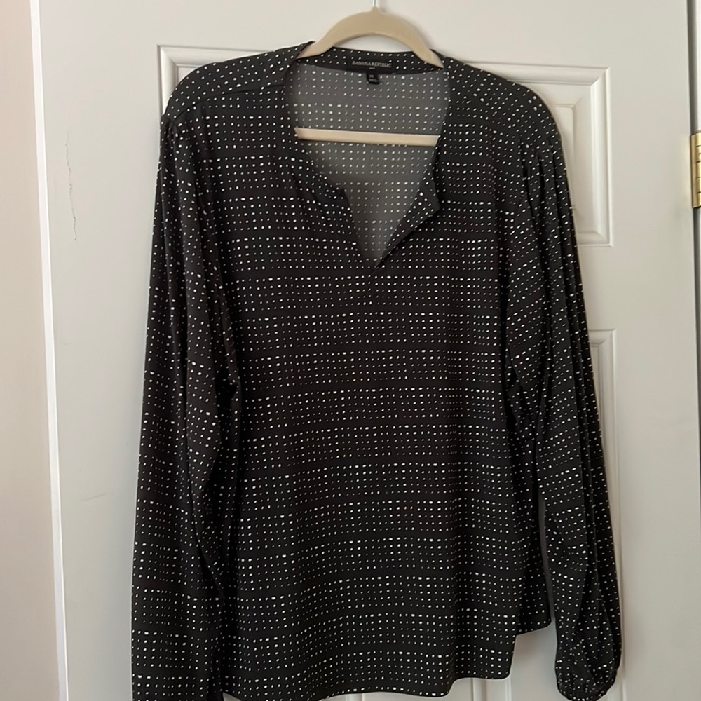 Comfortable Banana Republic extra-large blouse